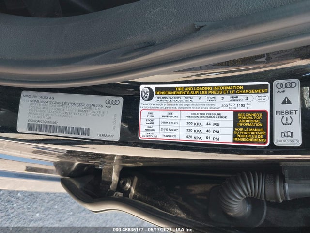 WAUFGAFC1GN105492 Audi A6 3.0t Premium Plus