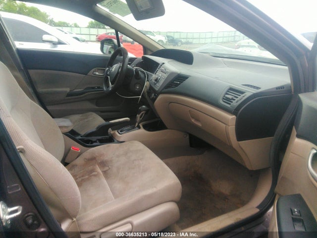 2012 HONDA CIVIC SDN LX VIN: 19XFB2F53CE049935