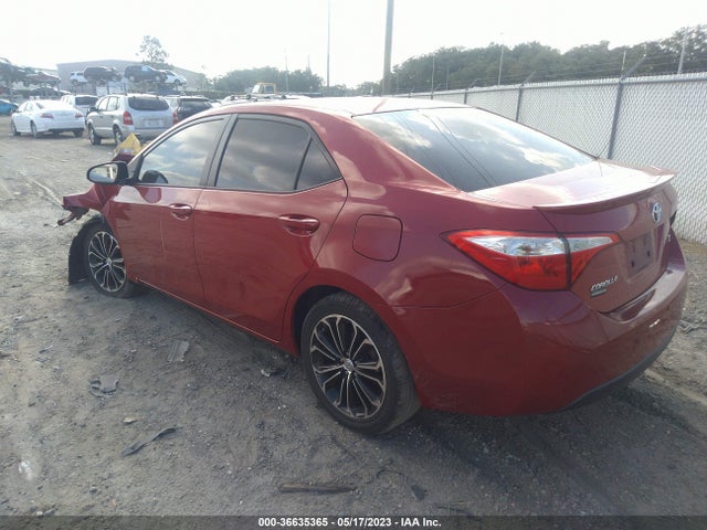 2015 TOYOTA COROLLA L/LE/S/S PLUS/LE PLUS VIN: 2T1BURHE1FC478511