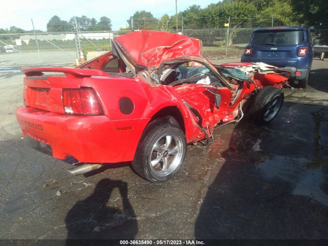 2004 FORD MUSTANG GT VIN: 1FAFP42X44F212383