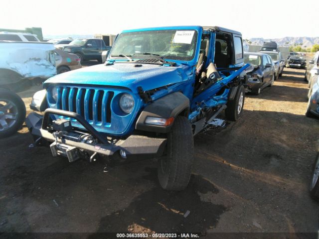 1C4HJXDMXMW823799 Jeep Wrangler Unlimited Sport S