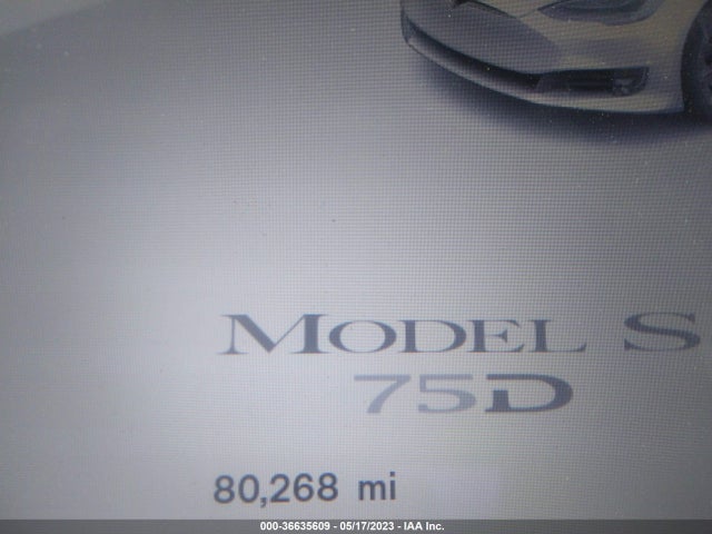 Tesla Model S 75d/100d/p100d 2018 5YJSA1E25JF263545 Image 8