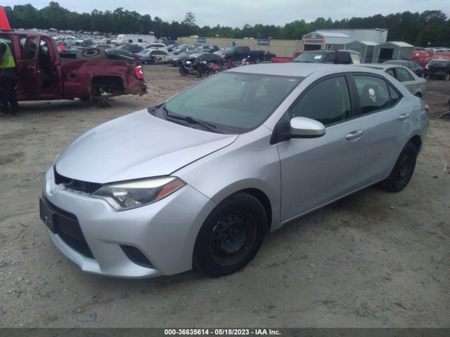 2014 TOYOTA COROLLA L/LE/S/S PLUS/LE PLUS VIN: 2T1BURHE2EC103208