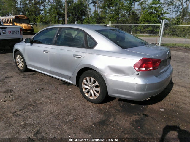 2012 VOLKSWAGEN PASSAT S W/APPEARANCE VIN: 1VWAP7A3XCC090193
