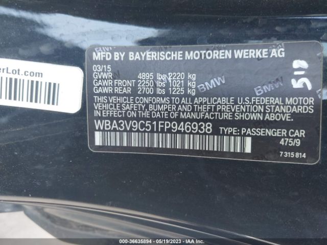 WBA3V9C51FP946938 BMW 4 Series 428i Xdrive