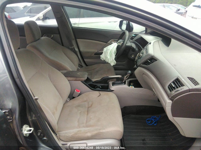 2012 HONDA CIVIC SDN LX VIN: 19XFB2F57CE051025