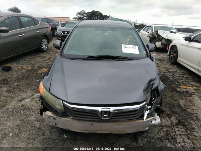 2012 HONDA CIVIC SDN LX VIN: 19XFB2F57CE051025