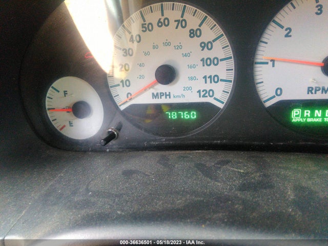 2006 DODGE GRAND CARAVAN SE VIN: 1D4GP24R46B552860