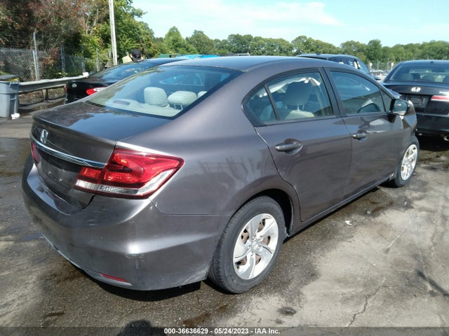 Honda Civic Sedan Lx 2014 19XFB2F50EE232891 Image 4