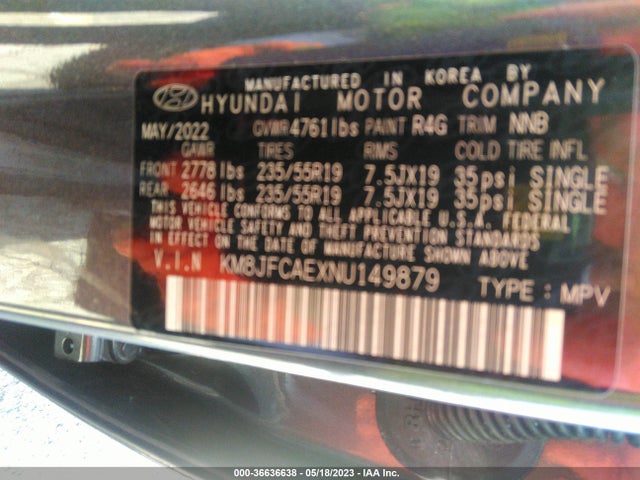 Hyundai Tucson N Line 2022 KM8JFCAEXNU149879 Image 11
