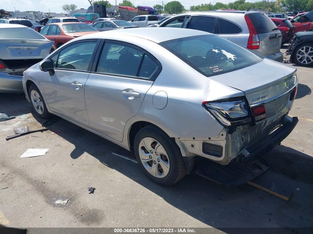 Honda Civic Sedan Lx 2015 19XFB2F55FE085954 Image 5