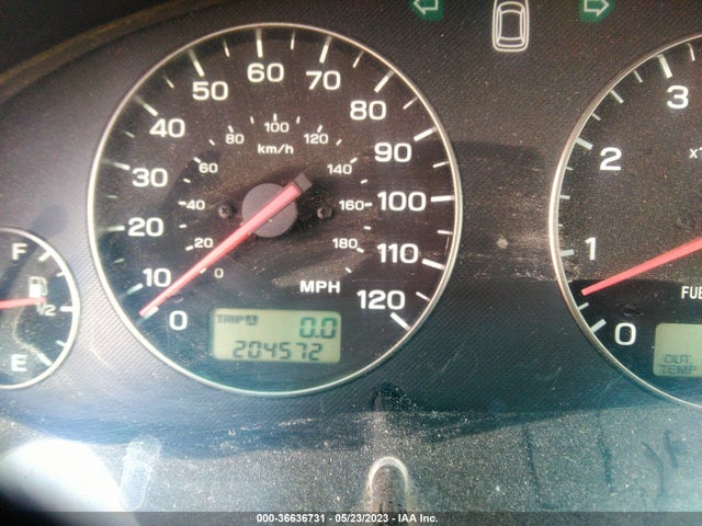 2003 SUBARU LEGACY WAGON OUTBACK VIN: 4S3BH675436622642