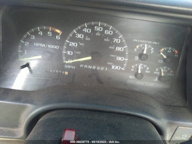 1996 CHEVROLET GMT-400 K1500 VIN: 1GCEK14W2TZ100606