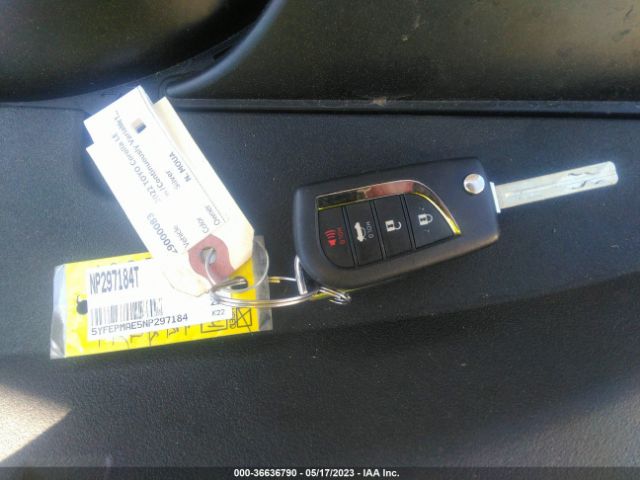 5YFEPMAE5NP297184 Toyota COROLLA LE