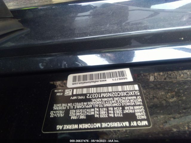 5UXCX6C02N9M10372 BMW X7 M50i