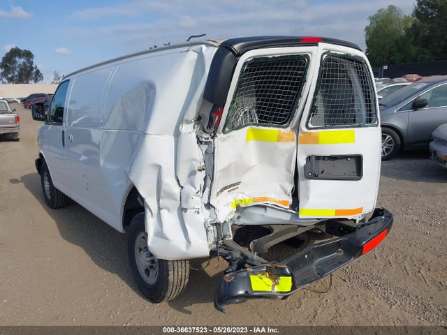 2016 CHEVROLET EXPRESS CARGO VAN VIN: 1GCWGAFF8G1198631