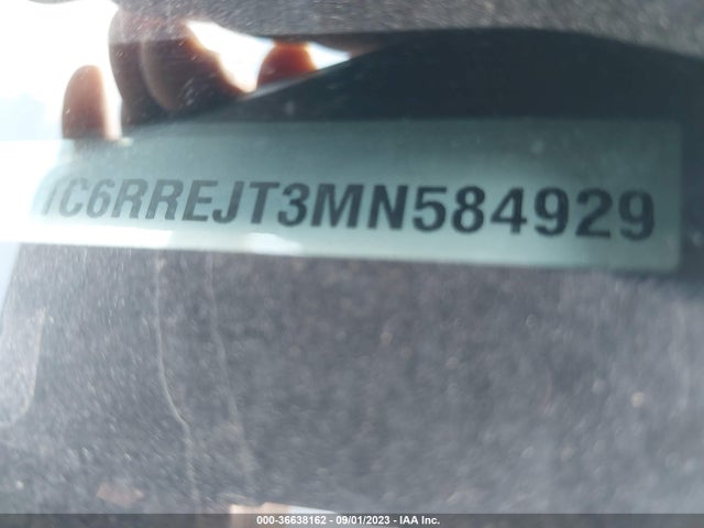 1C6RREJT3MN584929 RAM 1500 Laramie