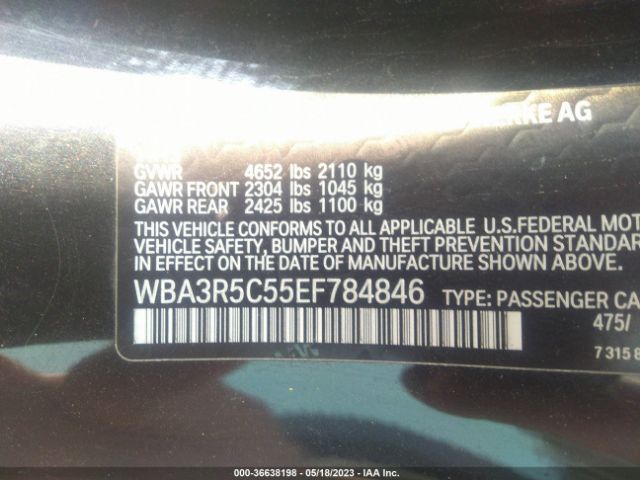 WBA3R5C55EF784846 BMW 4 Series 435i Xdrive