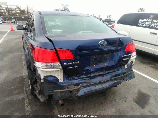 2011 SUBARU LEGACY 2.5I VIN: 4S3BMBA6XB3254747
