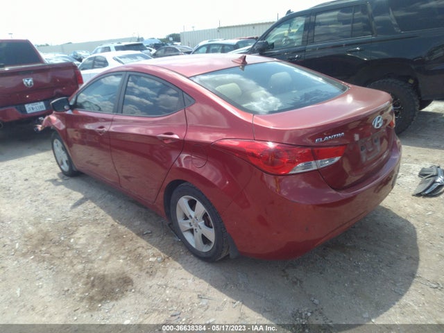 2013 HYUNDAI ELANTRA GLS VIN: KMHDH4AE8DU634176
