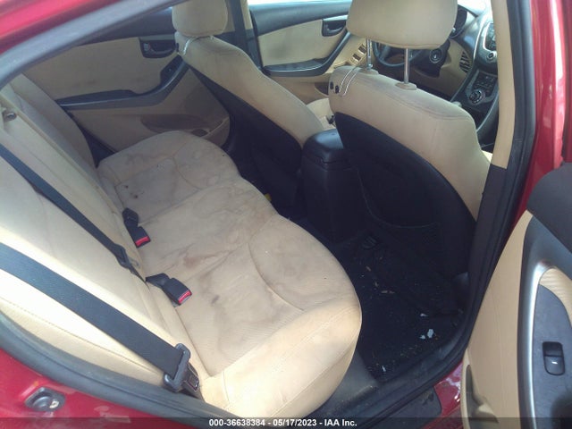2013 HYUNDAI ELANTRA GLS VIN: KMHDH4AE8DU634176