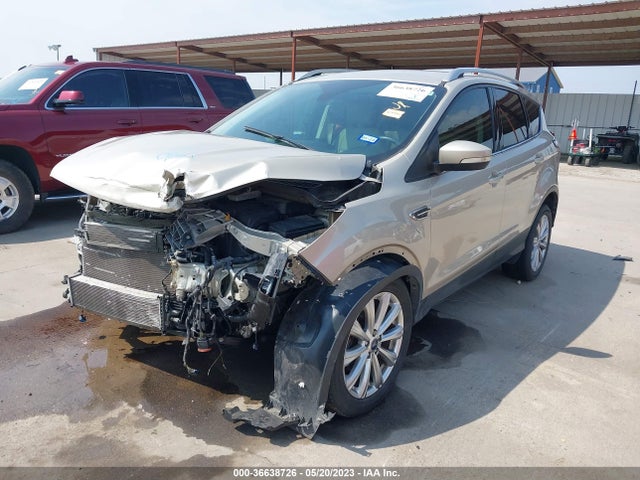 2017 FORD ESCAPE TITANIUM VIN: 1FMCU0JD7HUE07154