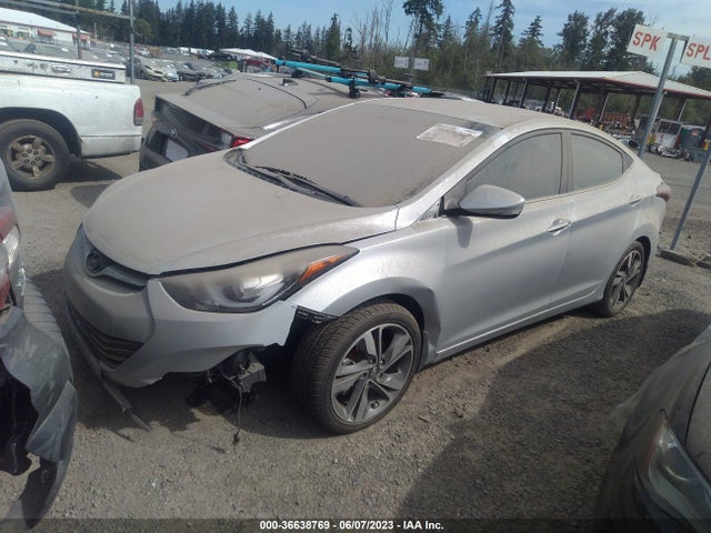 Hyundai Elantra Limited 2015 KMHDH4AE3FU370318 Image 2