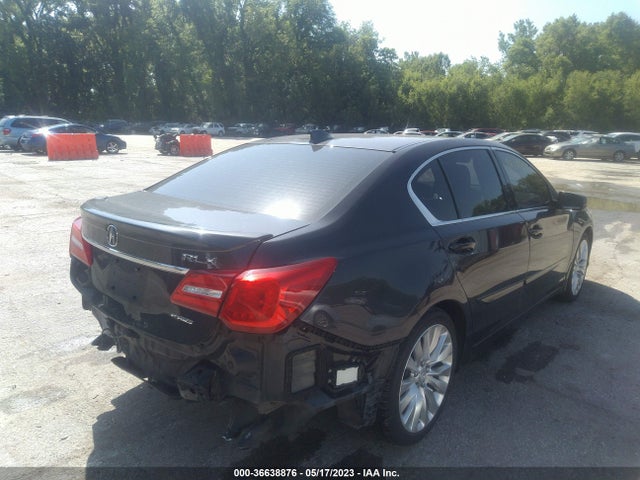Acura Rlx Advance Pkg 2014 JH4KC1F93EC004592 Image 4
