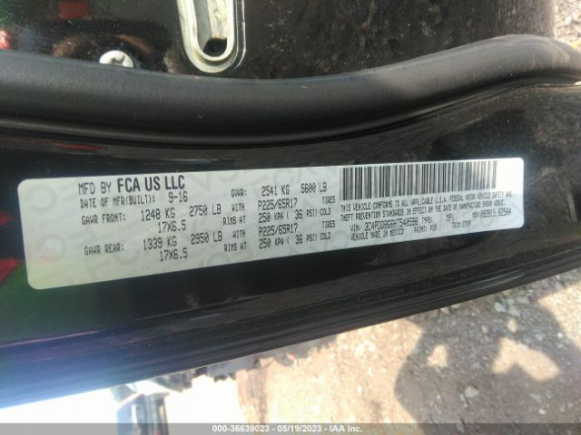 3C4PDDBG6HT540598 Dodge Journey Sxt