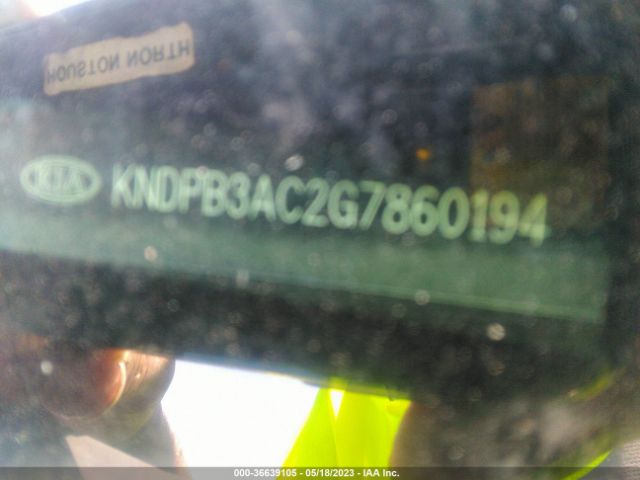 KNDPB3AC2G7860194 KIA Sportage Lx