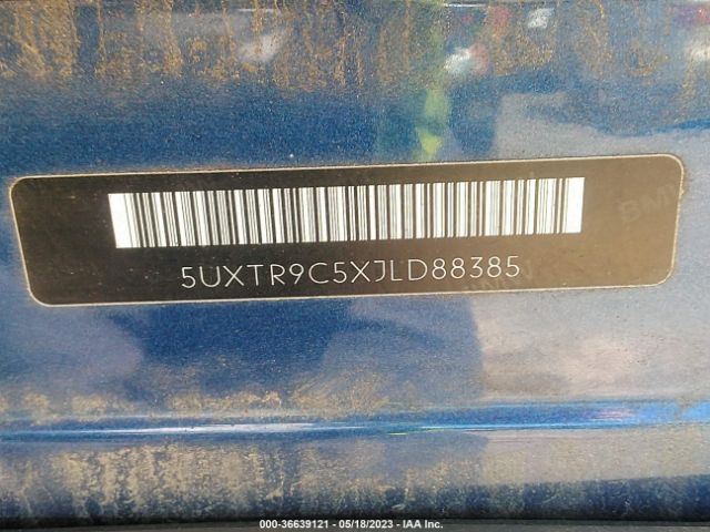 5UXTR9C5XJLD88385 BMW X3 Xdrive30i