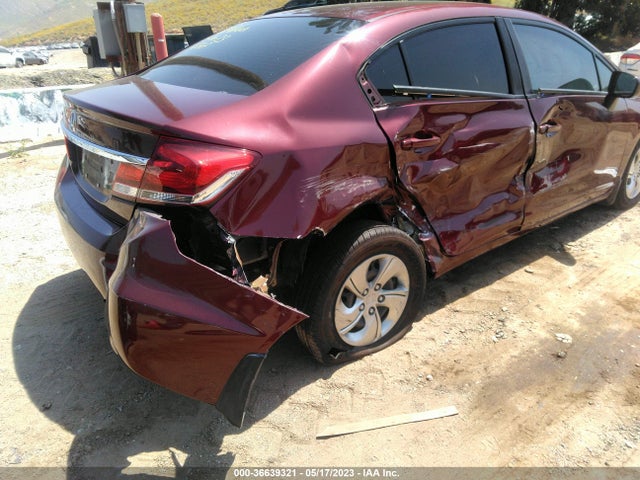 Honda Civic Sedan Lx 2015 2HGFB2F55FH555664 Image 6