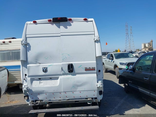 2022 RAM PROMASTER CARGO VAN VIN: 3C6LRVDG5NE123225