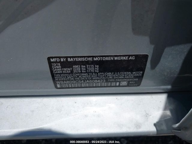 WBA8D9C54JA608423 BMW 3 Series 330i Xdrive