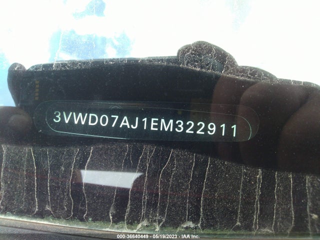 3VWD07AJ1EM322911 Volkswagen Jetta Sedan Se W/connectivity