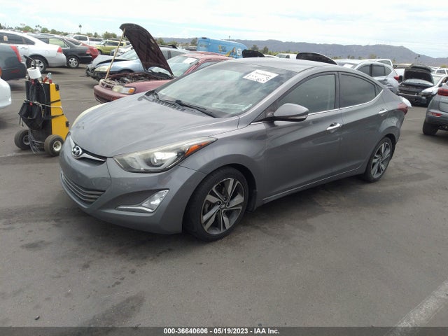 Hyundai Elantra Limited 2014 5NPDH4AE6EH473181 Image 2