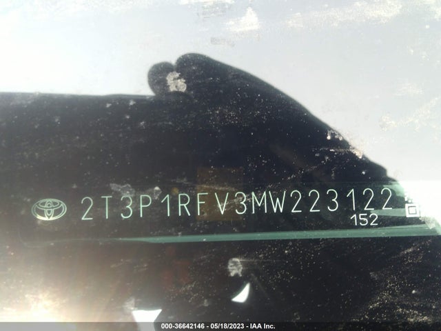 2021 Toyota RAV4, VIN: 2T3P1RFV3MW223122