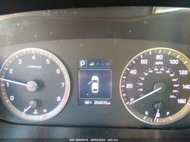 Hyundai Sonata 2.4l 2017 5NPE24AF7HH453072 Image 8