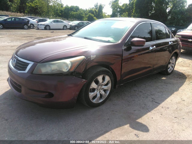 2008 HONDA ACCORD SDN EX-L VIN: 1HGCP36878A006263