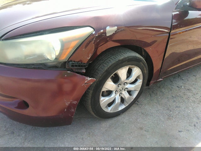 2008 HONDA ACCORD SDN EX-L VIN: 1HGCP36878A006263