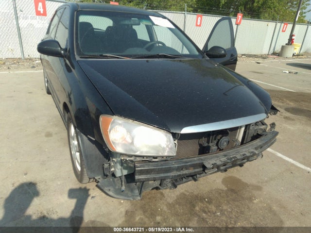 2006 KIA SPECTRA VIN: KNAFE161365322609