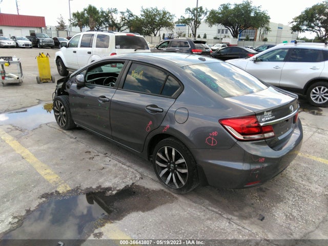 Honda Civic Sedan Ex-l 2015 19XFB2F91FE037709 Image 3