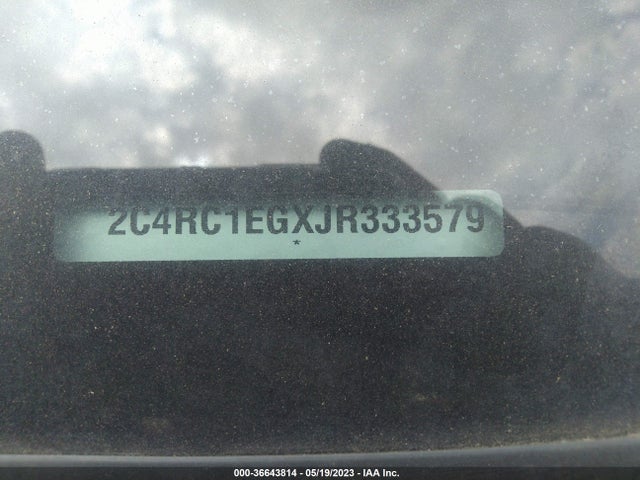 2C4RC1EGXJR333579 Chrysler Pacifica Touring L Plus