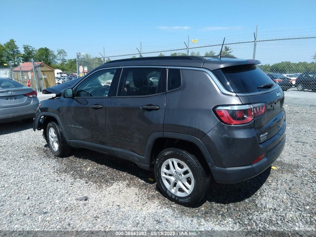 2019 JEEP COMPASS SPORT 4X4 VIN: 3C4NJDABXKT598730