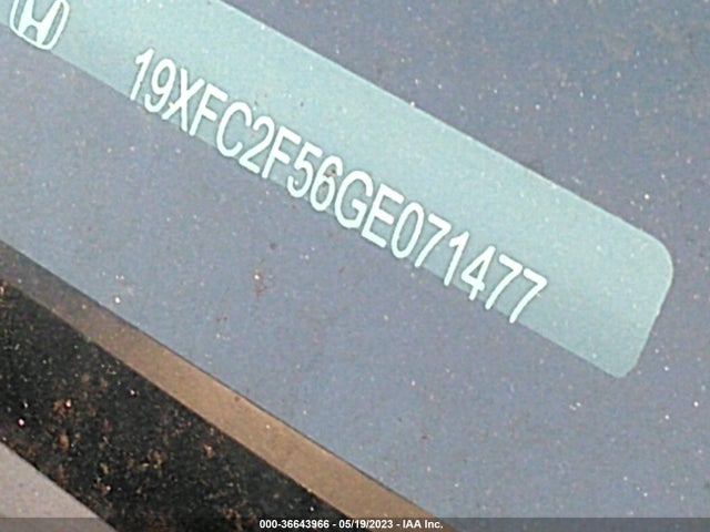 Honda Civic Sedan Lx 2016 19XFC2F56GE071477 Image 9