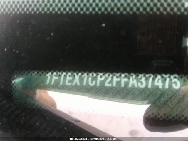 1FTEX1CP2FFA37475 Ford F-150 Xl/lariat/xlt