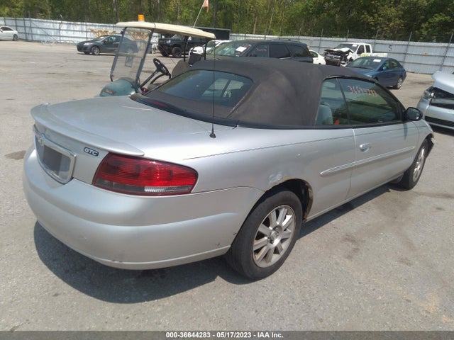 2005 CHRYSLER SEBRING CONV GTC VIN: 1C3EL75R95N660808