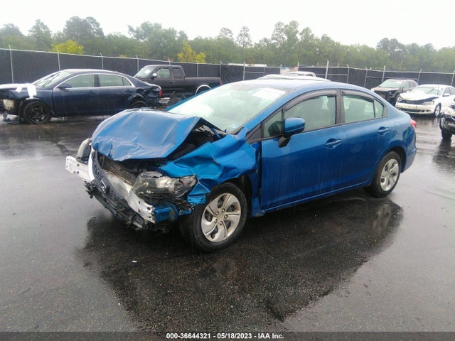 Honda Civic Sedan Lx 2014 19XFB2F51EE222810 Image 2