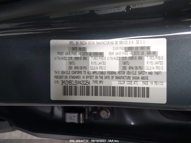 Mazda Cx-30 2.5 S Carbon Edition 2022 3MVDMBCL6NM430254 Image 10