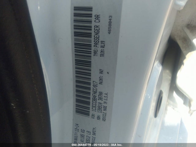 1C3CCCBB4FN637817 Chrysler 200 S